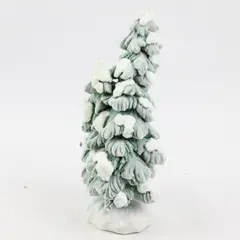 Possible Dreams Flocked Bent Tree 8in Figurine Christmas