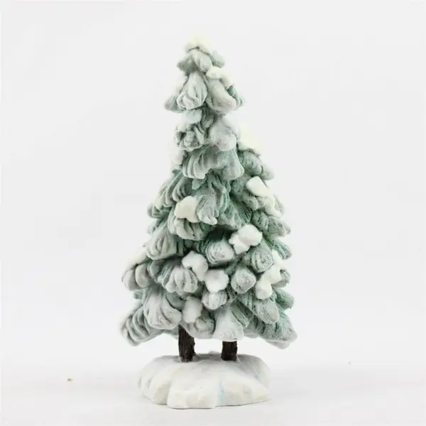 Possible Dreams Flocked Bent Tree 8in Figurine Christmas