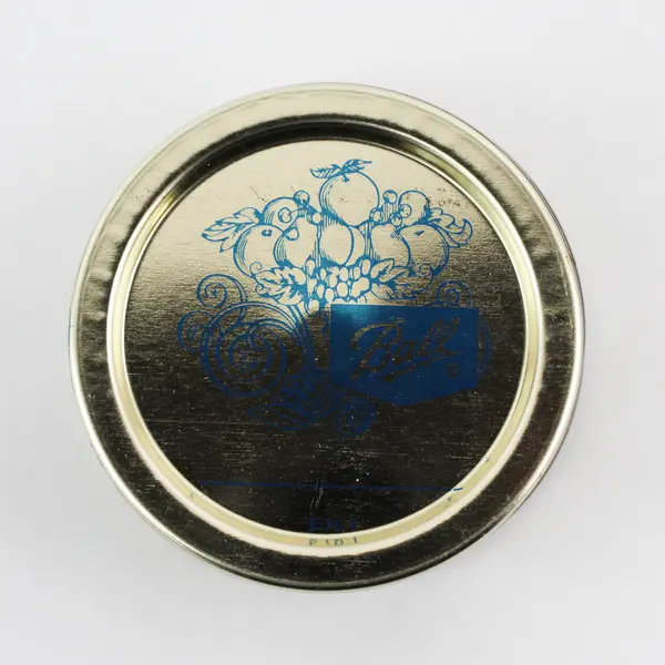 Lot of 5 Boxes Of One Dozen Ball Narrow Mouth Canning Jar Lids Red Rubber