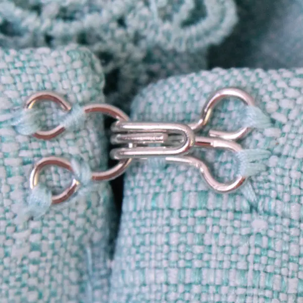 Alfred Dunner Light Blue Lace Sequins Detail Jacket Women's Size 14