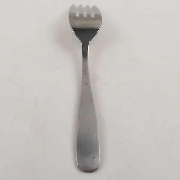 Amefa AFS14 Pattern 18/10 SS Youth Fork Engraved Animal 5.5" Rare HTF Item