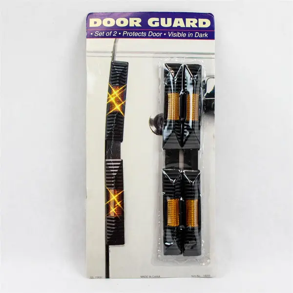Door Guard Set of 2 Visible in Dark for Cars & Trucks 11.5in Night Safety