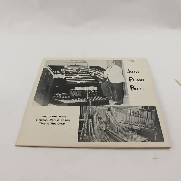 Bill Blunk Just Plain Bill 12" Vinyl Record