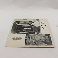 Bill Blunk Just Plain Bill 12" Vinyl Record