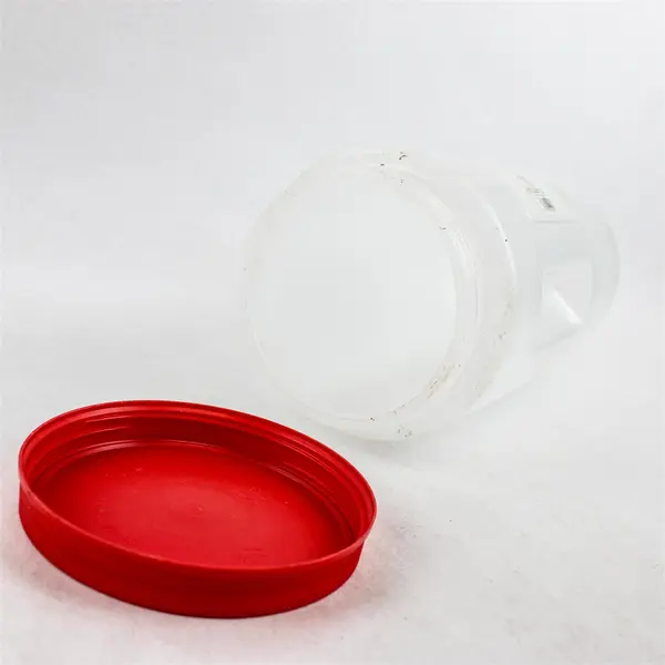 4 Qt Plastic Canister with Lid Kitchen Pantry Storage Durable Used