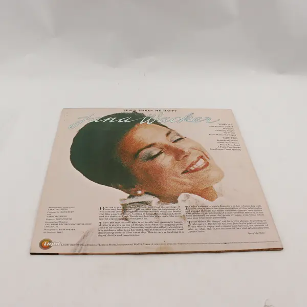 Jana Wacker, Jesus Makes Me Happy 12" Vinyl Record