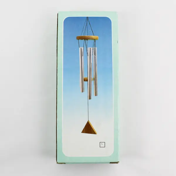 Great World Co. Wooden And Metal Top Wind Chime Home Decor Indoor/Outdoor