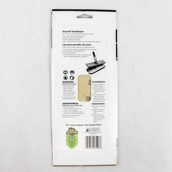 Gator Drywall Sandpaper 10 Sheets 100 Grit Fine New