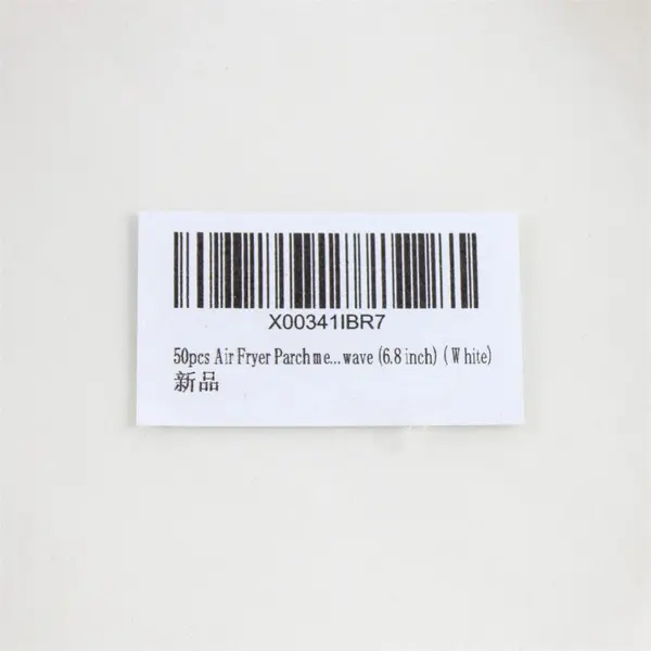 50pc Parchment Paper Pre-Cut Pie Liners Non-Stick Grease-Resistant