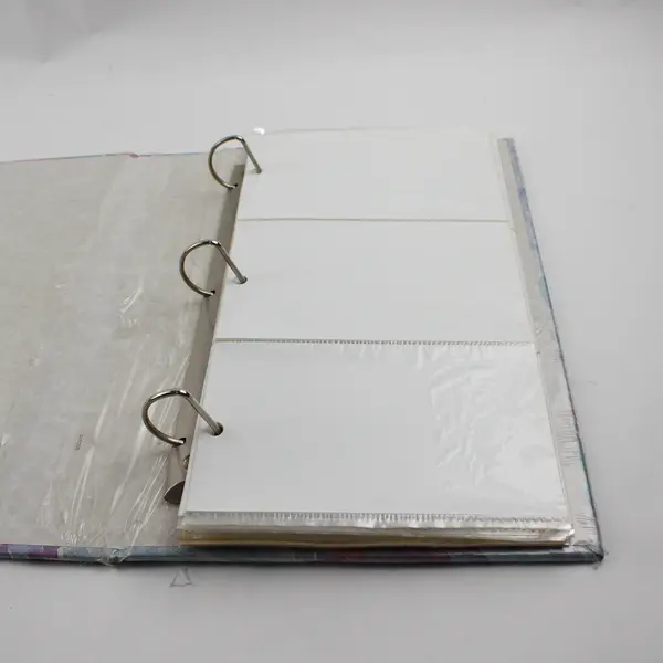  Vintage 1991 Holson Lilac Wood Collection 4" x 6" Photo Album