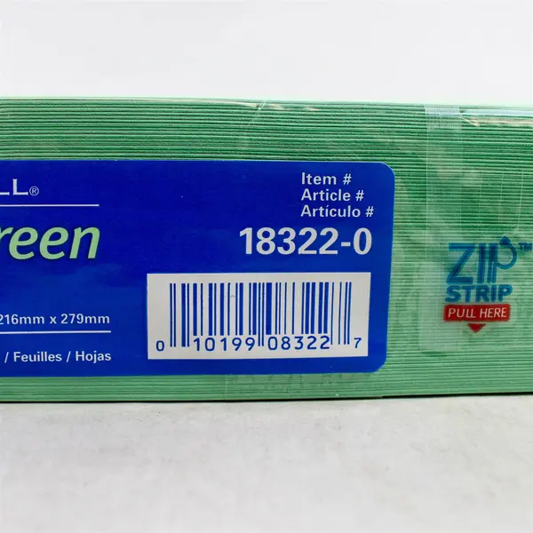 Hammermill Pastels 20 lb Green Colored Printer Paper 8.5 x 11 Ream