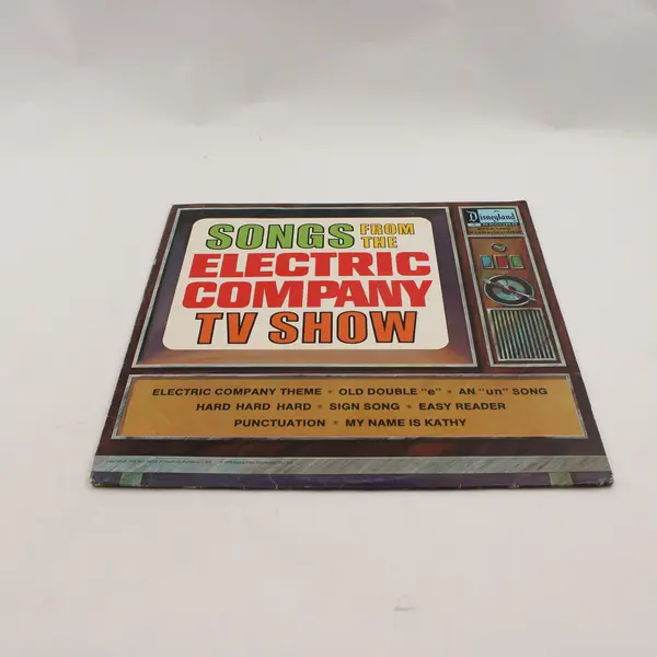 Songs From The Electric Company TV Show 12" Vinyl Record