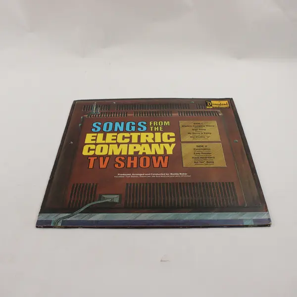 Songs From The Electric Company TV Show 12" Vinyl Record