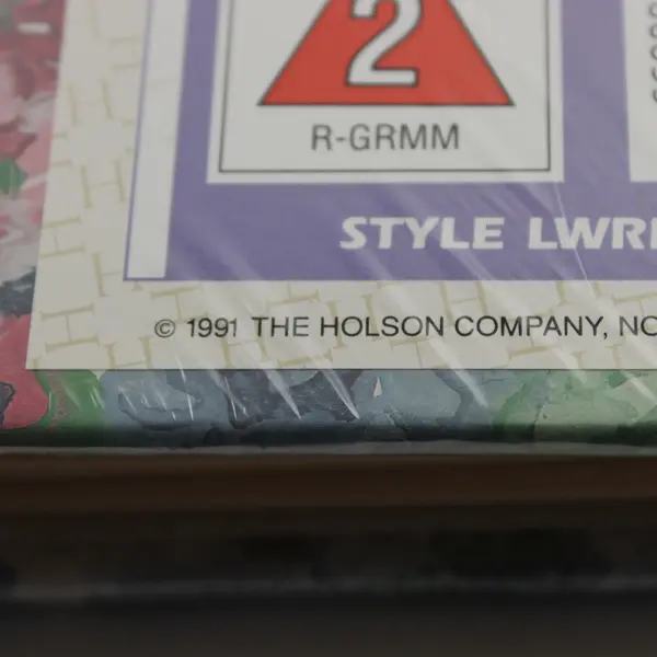 Vintage 1991 Holson Lilac Wood EasyStick Photo Album