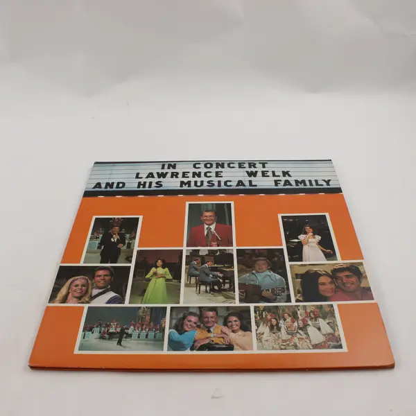 In Concert Lawrence Welk And His Musical Family 2 Records  
