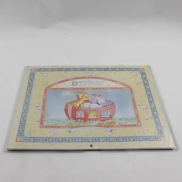 Vintage Cathy Heck Baby's First Calendar with Stickers
