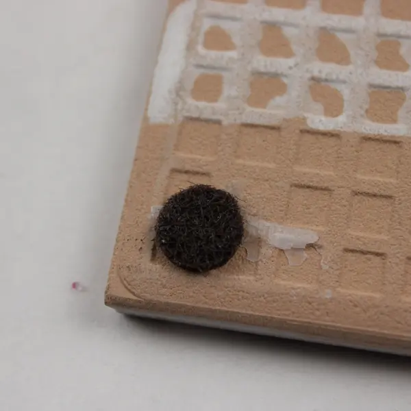 Grayscale Cave Art Decorative Ceramic Tile Trivet 6"