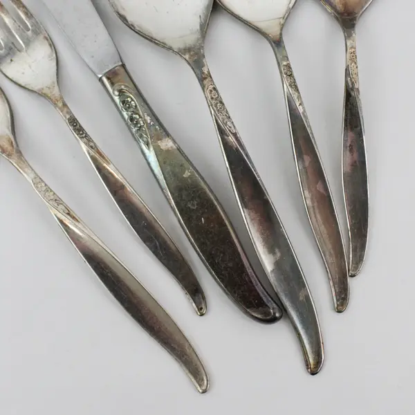 22 Piece Oneida Community Winsome Silverplate Flatware Set 1959