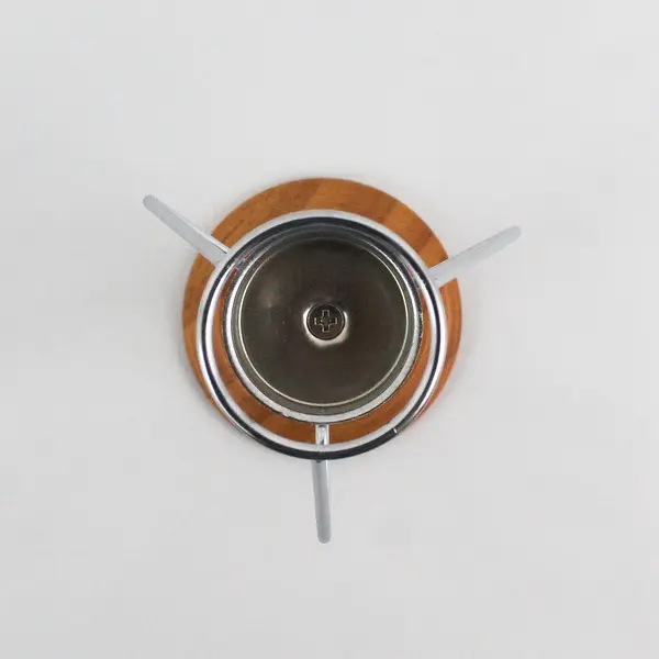 Unbranded Wood/Metal Mid-Century Modern Style Lamp Shaped Votive Candle Holder