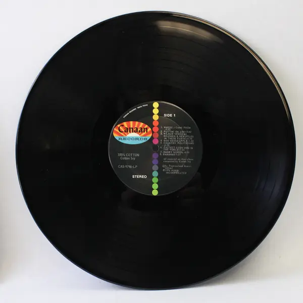 100% Cotton Cotton Ivy 12" Vinyl Record