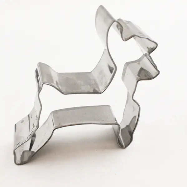 Lot of 4 Christmas Cookie Cutters - Reindeer Tree Gingerbread Snowflake