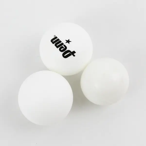 Set of 2 Vintage Kusan Toy Red Rubber Ping Pong Ball Shooters w/ 3 Penn Balls 