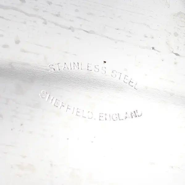 Sheffield Stainless Steel Serrated Pie Cake Slicer Mother Of Pearl Handle