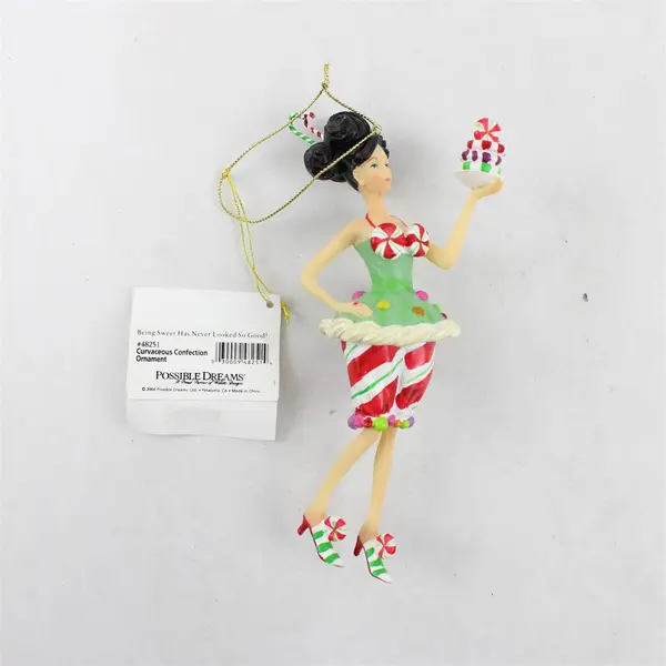Lot of 3 Possible Dreams Ornaments - 2 Curvaceous Confection & Belle of Baubles