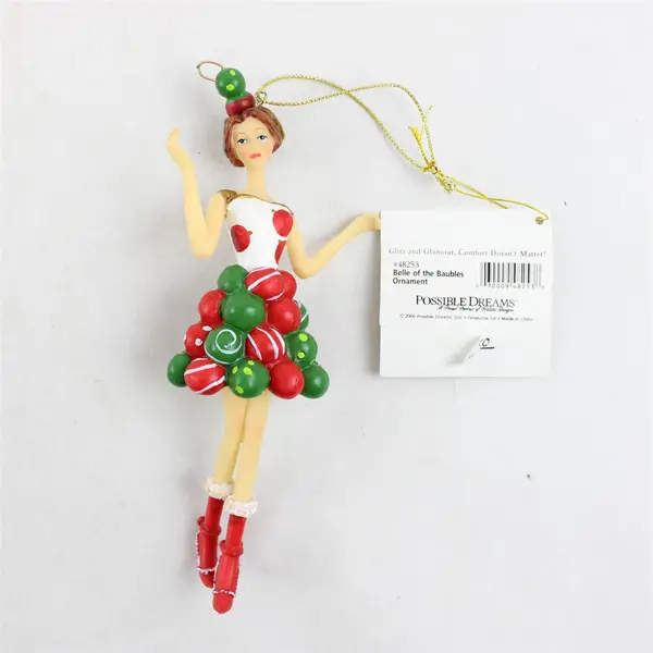 Lot of 3 Possible Dreams Ornaments - 2 Curvaceous Confection & Belle of Baubles