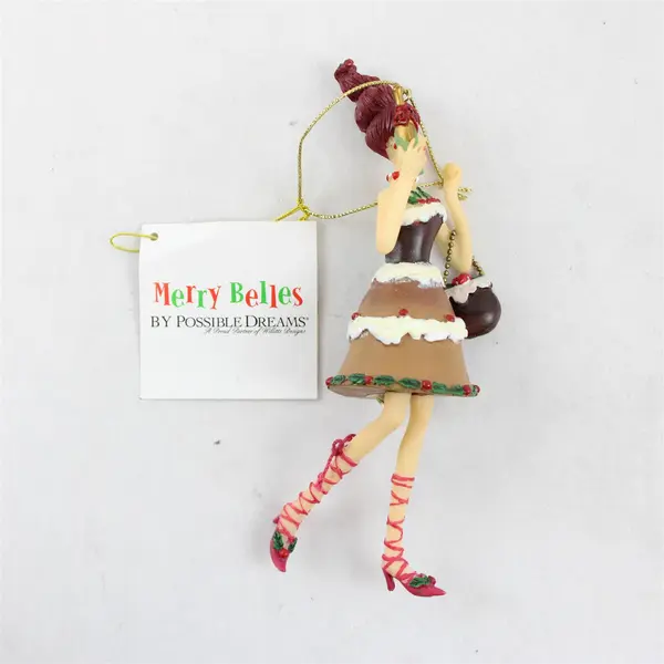 Lot of 5 Possible Dreams Simply Scrumptious Christmas Ornaments - New