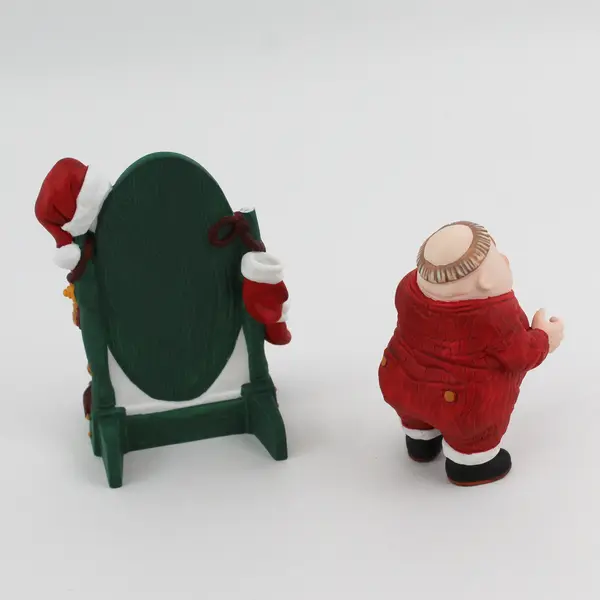 Dept. 56 Merry Makers Sheridan Thinks Santa (with Mirror) Retired 93975