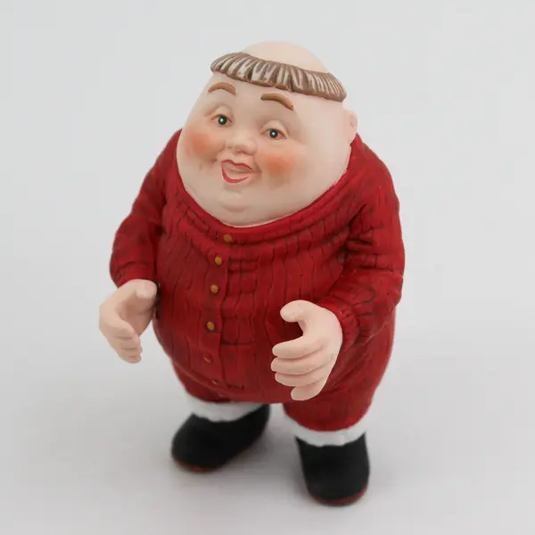 Dept. 56 Merry Makers Sheridan Thinks Santa (with Mirror) Retired 93975