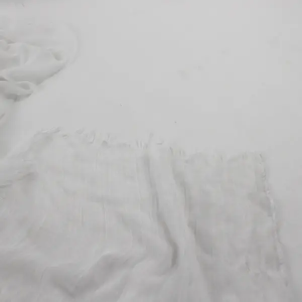 Mixit Women's Sheer White Scarf One Size