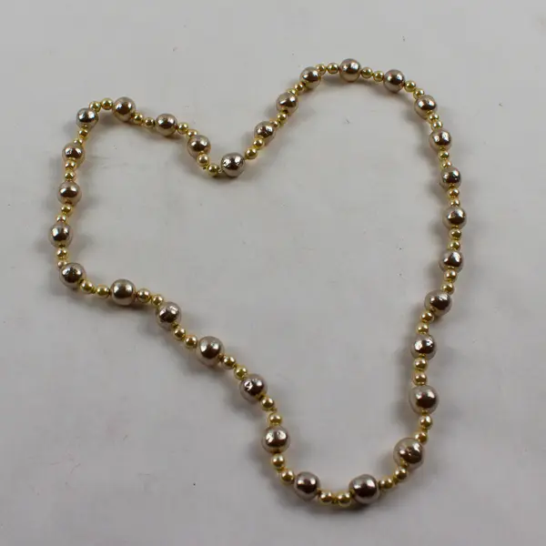 Timmreck & McNicol White Pearl Necklace with Replacement Beads 34"