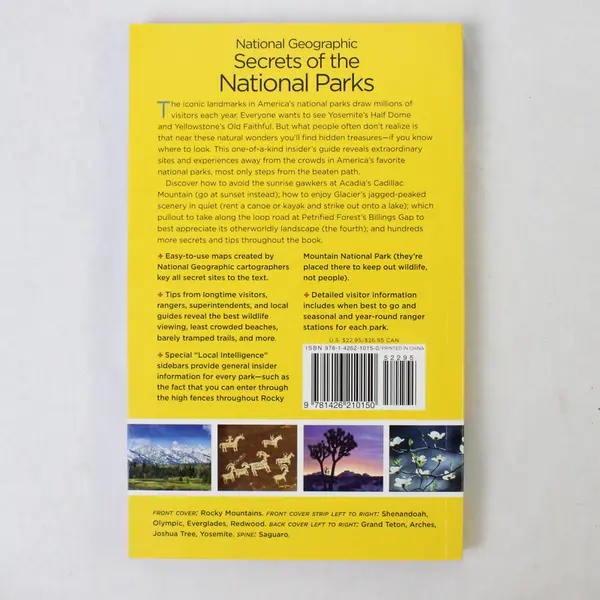 National Geographic Secrets of the National Parks The Experts Guide 2013 PB Good