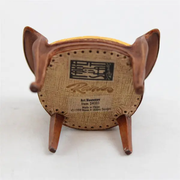 Take A Seat Art Nouveau Dollhouse Chair 24001 New Miniature