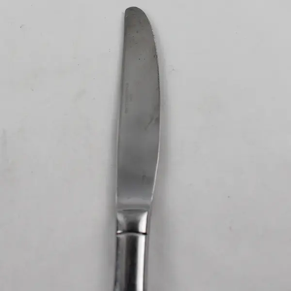 Set of 6 Stainless Steel Solid Handle Dinner Knives