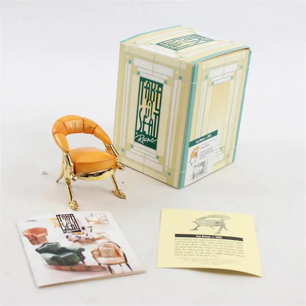 Raine Take a Seat SAN DEMAS Dollhouse Miniature Chair 24018 - New