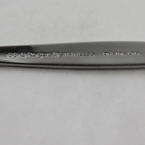 Set of 6 Vintage Stainless Steel Iced Tea Spoons