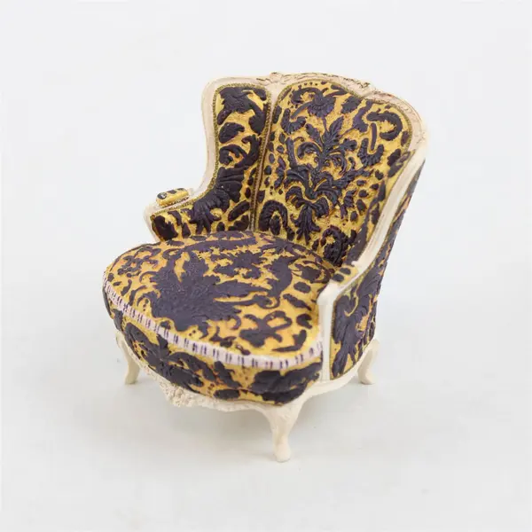 Raine 24030 Take a Seat Mrs Vanderbilt Miniature Chair 1:12 Dollhouse