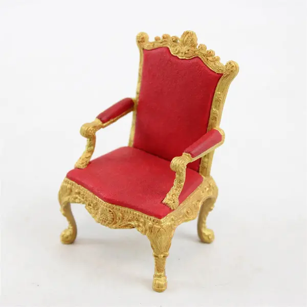 Giltwood Rococo Miniature Chair 24008 Attributed Raine Dollhouse