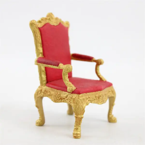 Giltwood Rococo Miniature Chair 24008 Attributed Raine Dollhouse