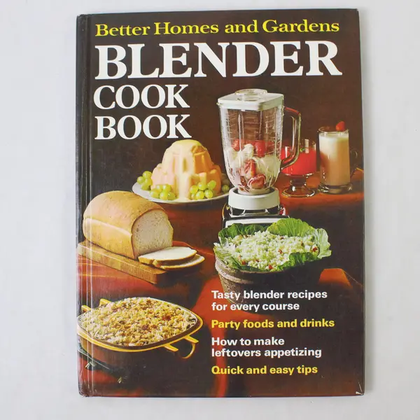 Vintage Better Homes and Gardens Blender Cook Book 1971 Hardcover Good