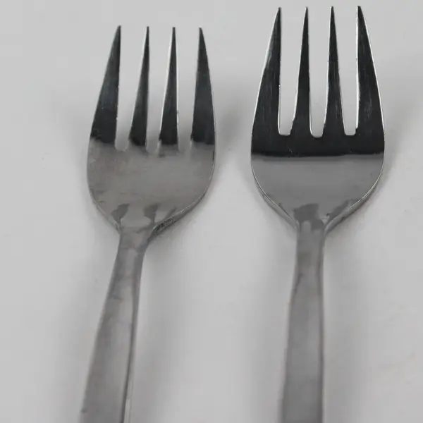 Set of 6 Amefa Royal Damask Stainless Steel Salad Forks