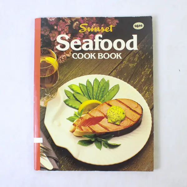 Vintage Sunset Seafood Cookbook 1981 Paperback Illustrated Good Condition