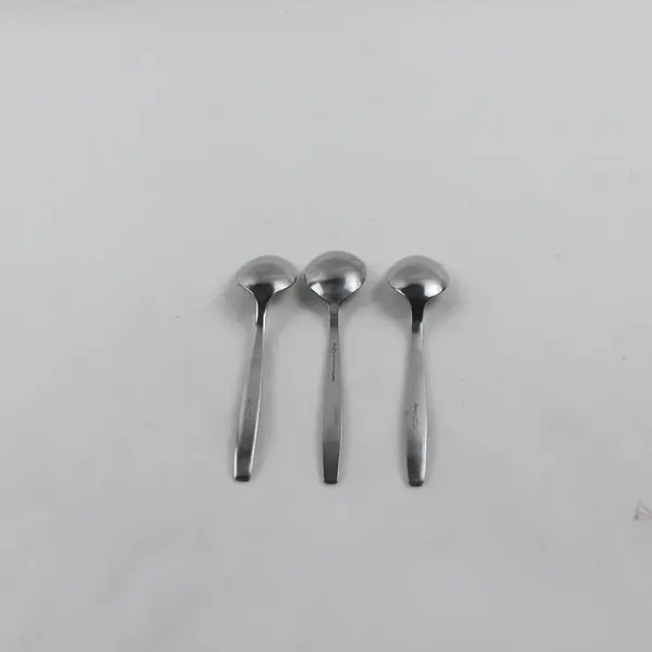 Set of 3 Amefa Royal Damask Stainless Steel Teaspoons