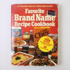 Vintage Favorite Brand Name Recipe Cookbook 1981 Paperback From Consumer Guide