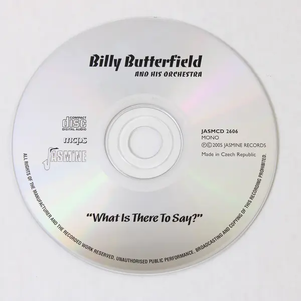 Billy Butterfield And His Orchestra What Is There To Say Jazz CD 2005