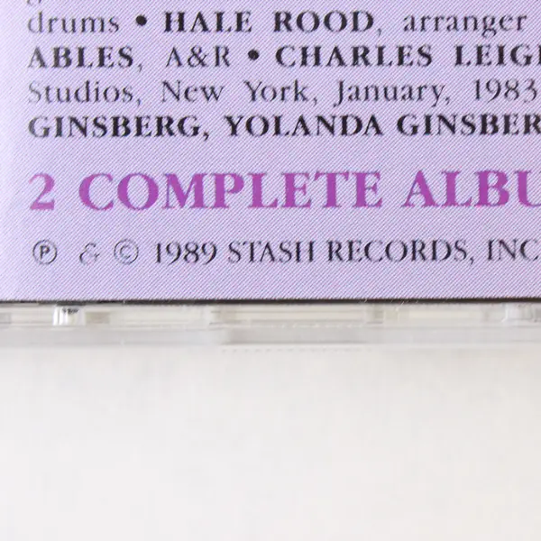 A Double Date with Helen Forrest & Chris Connor CD 1989 Stash Records