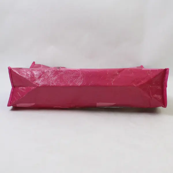 Pug and Cat Pink Vinyl Reusable Tote Bag "VCA Hospitals" 11"x12"x3"